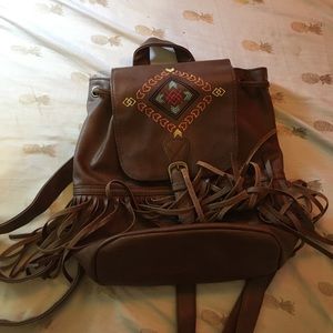 boho backpack